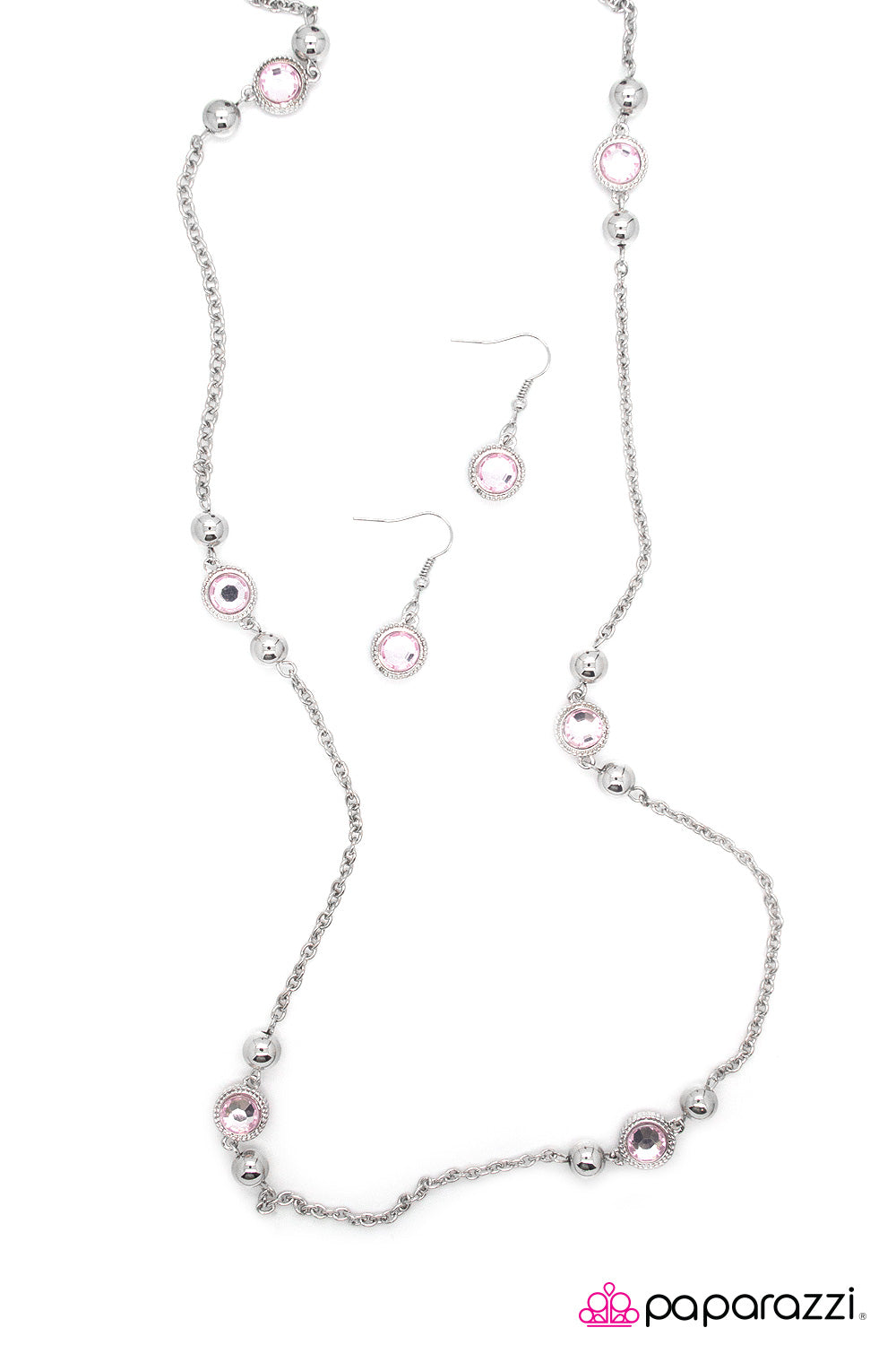 Paparazzi ♥ Broadway Beauty - Pink ♥  Necklace