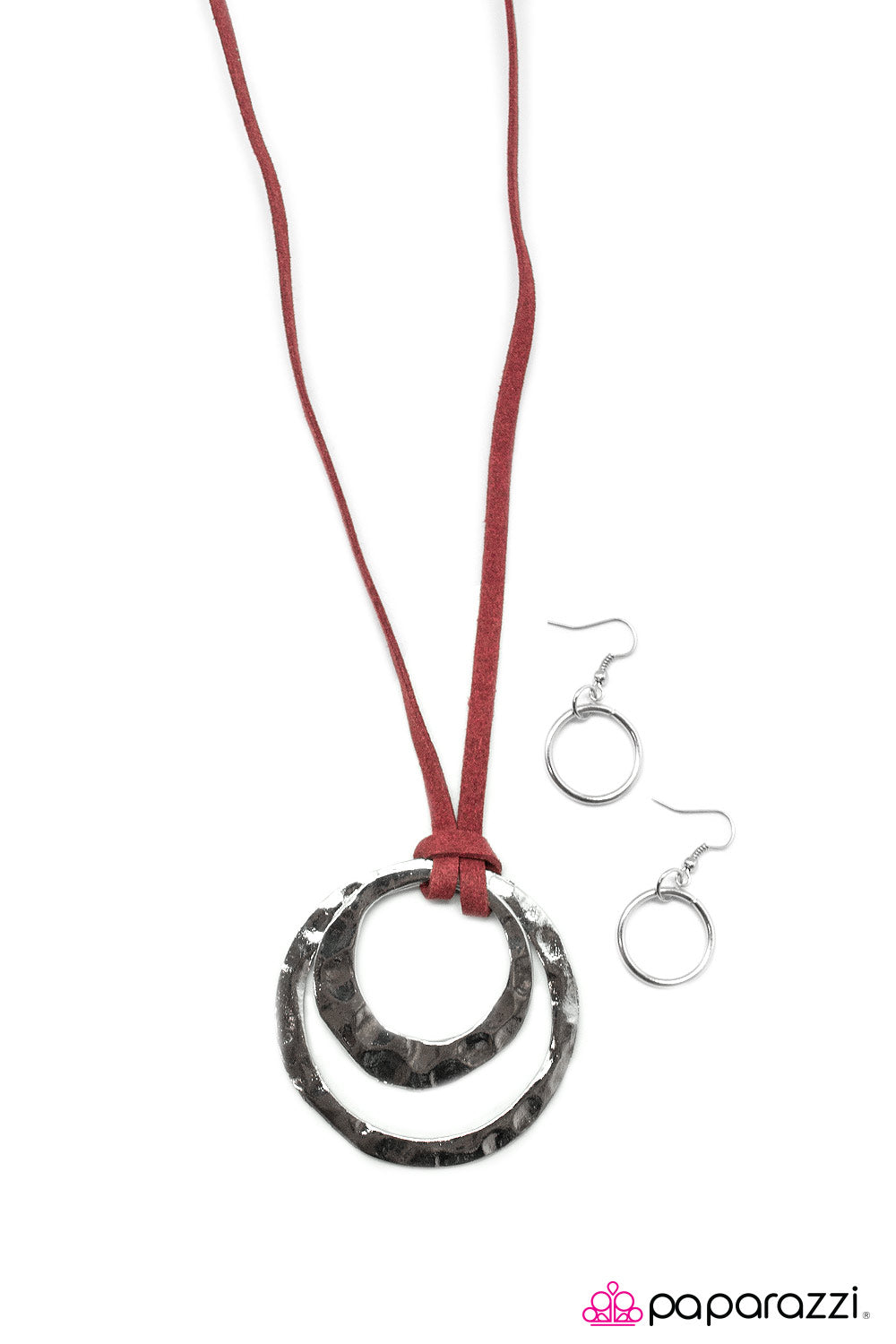 Paparazzi ♥ Del Sol - Red ♥  Necklace