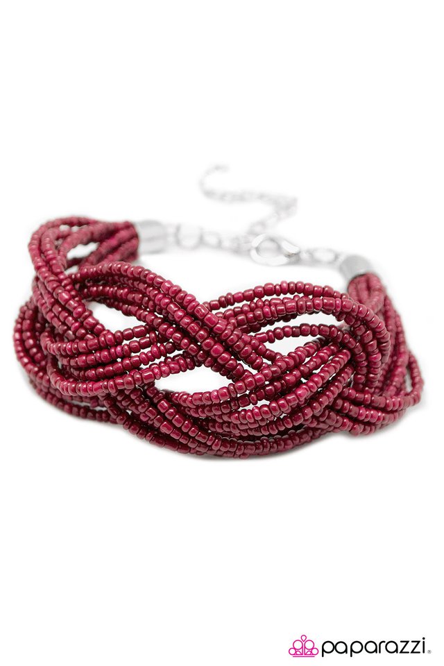 Paparazzi ♥ Another Round Of Applause - Pink ♥ Bracelet