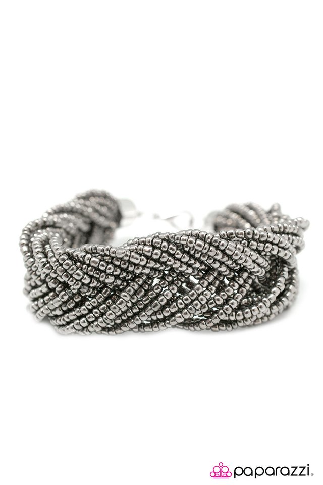 Paparazzi ♥ Youre All I BEAD - Silver ♥ Bracelet