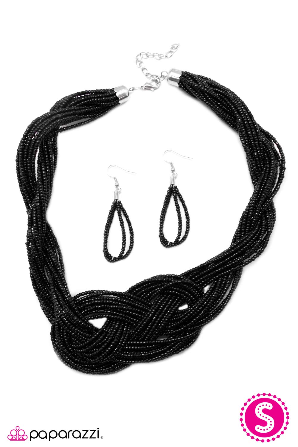 Paparazzi ♥ Standing Ovation - Black ♥  Necklace