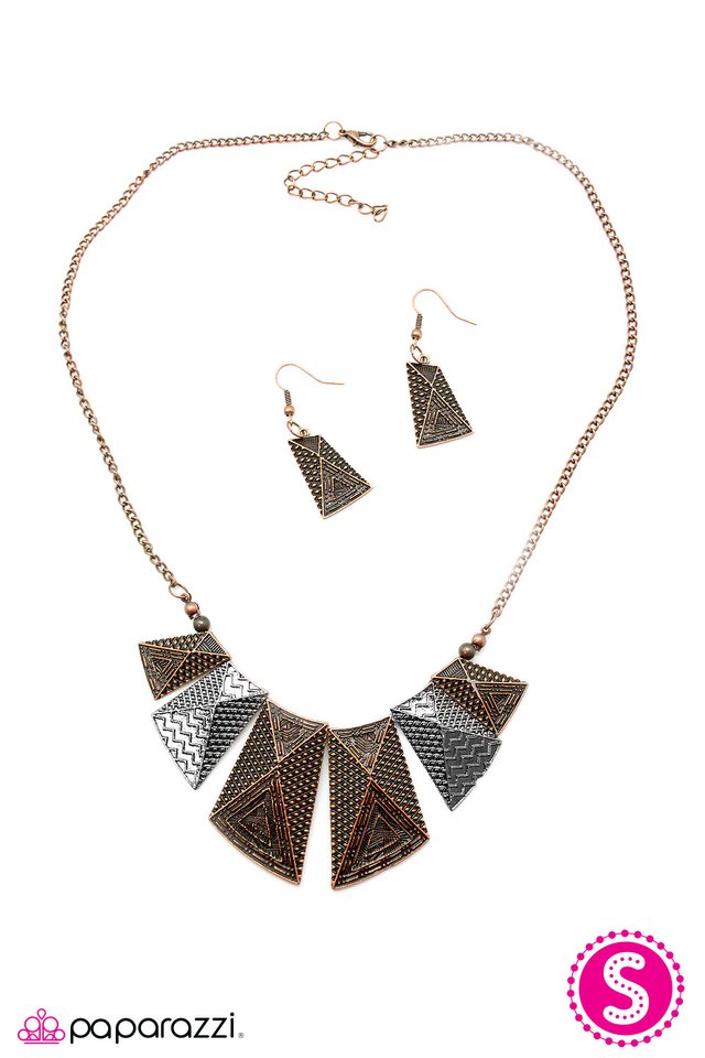 Paparazzi ♥ The Wild Kingdom - Copper ♥ Necklace