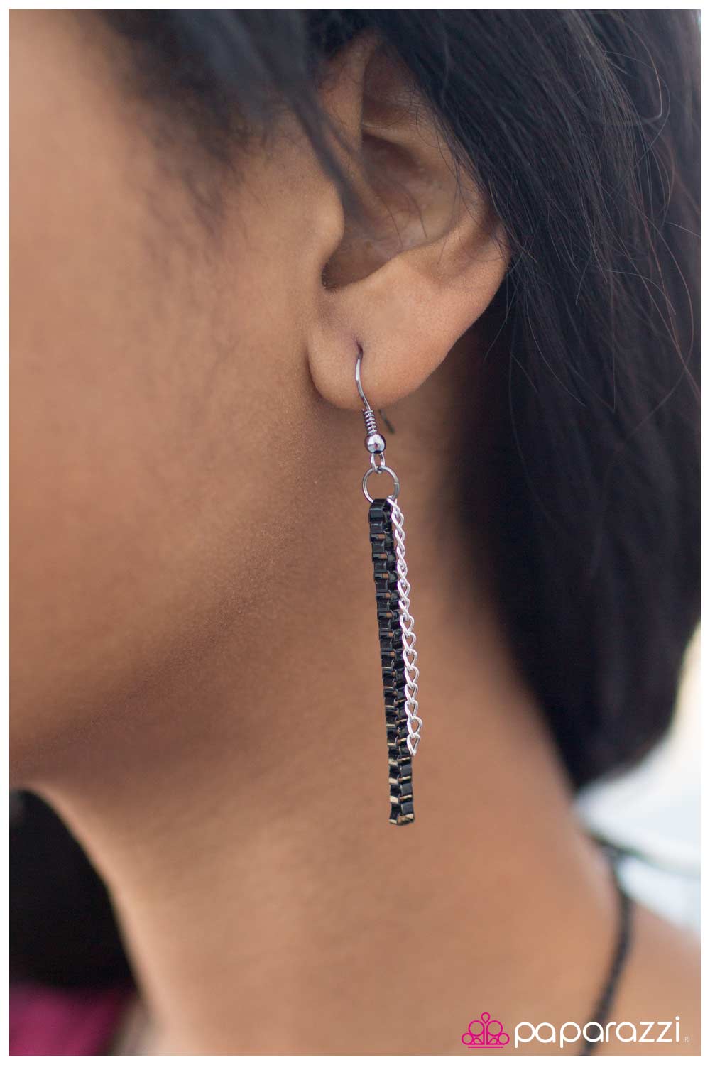 Paparazzi ♥ True Grit - Black ♥  Necklace