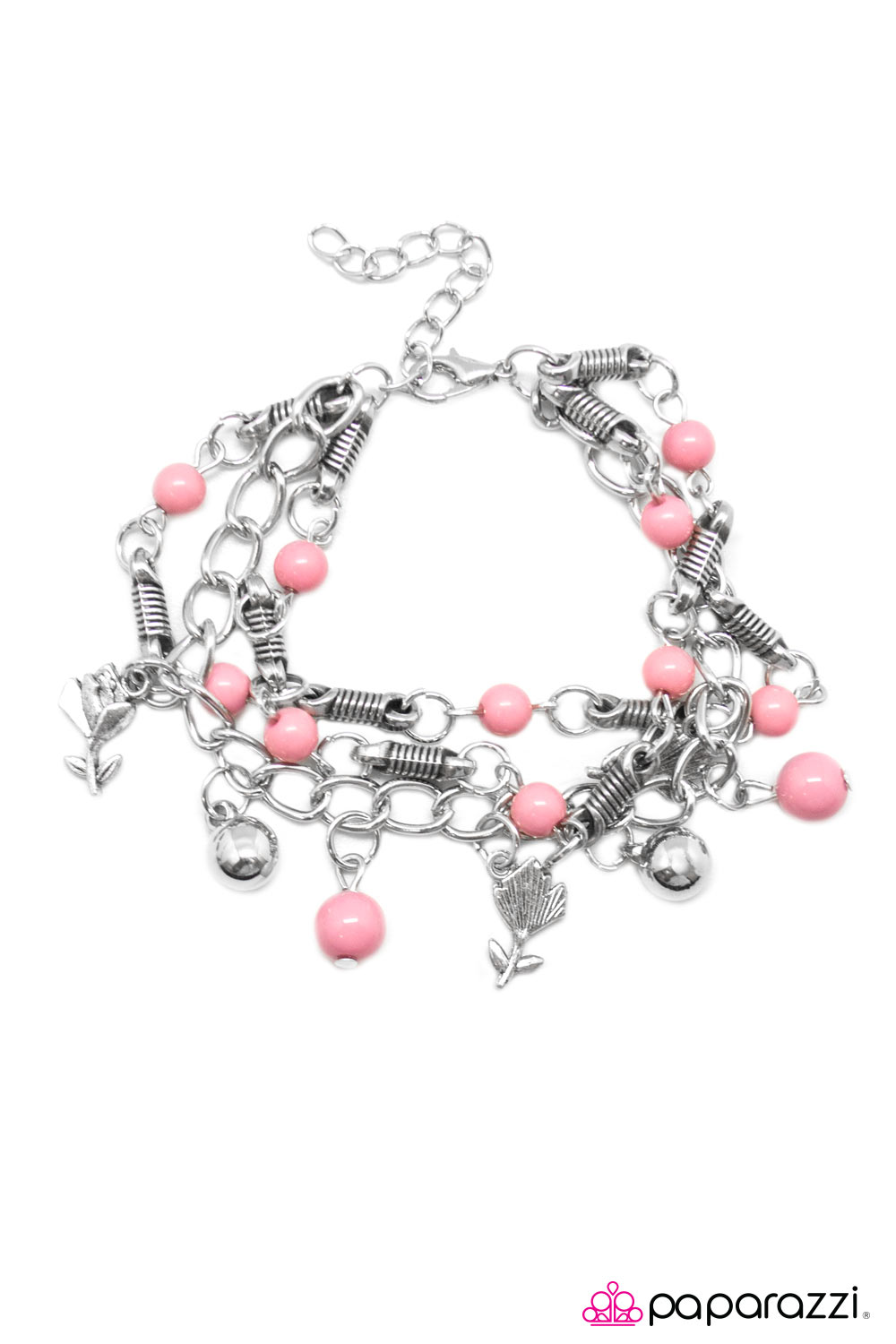 Paparazzi ♥ Like Fine Wine - Pink ♥  Bracelet