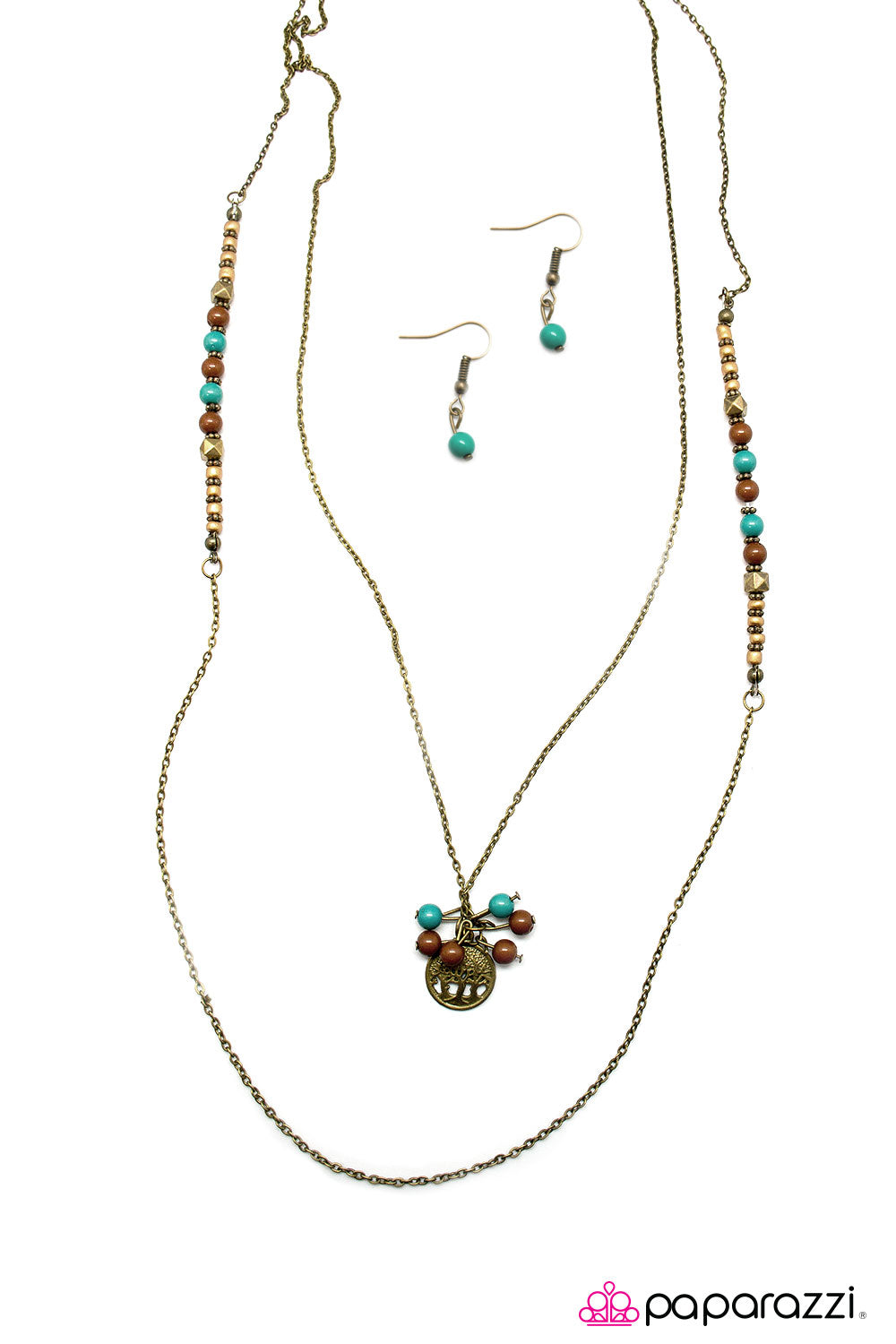 Paparazzi ♥ In This Neck of The Woods - Multi ♥  Necklace