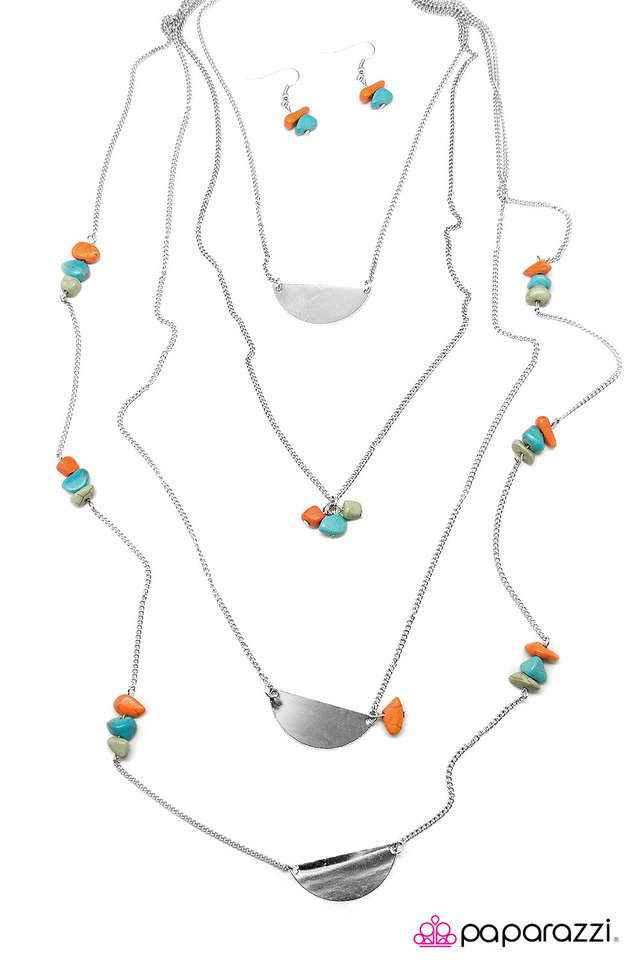 Paparazzi ♥ Back To the Stone Age - Multi ♥ Necklace