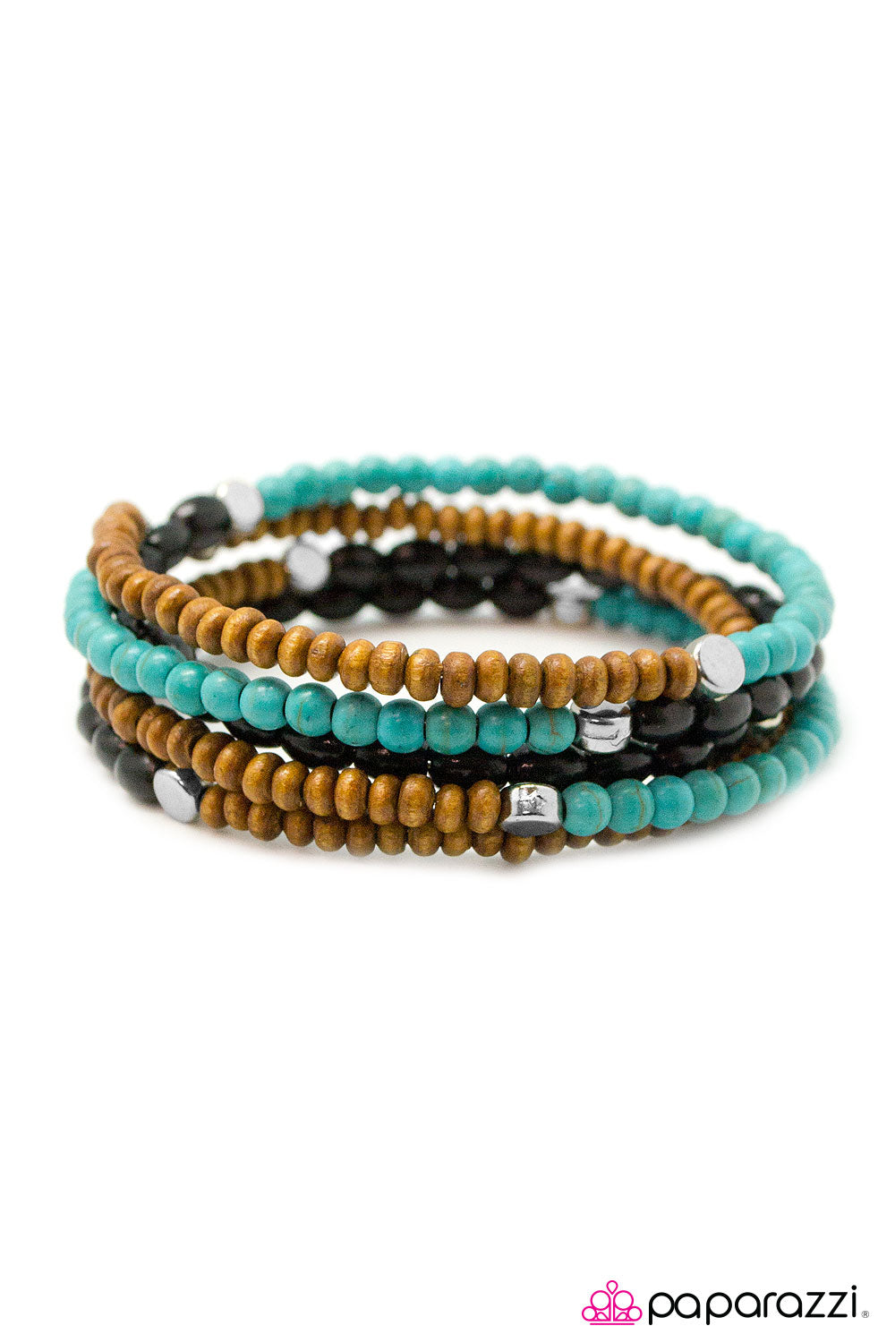 Paparazzi ♥ Its Human Nature - Blue ♥  Bracelet