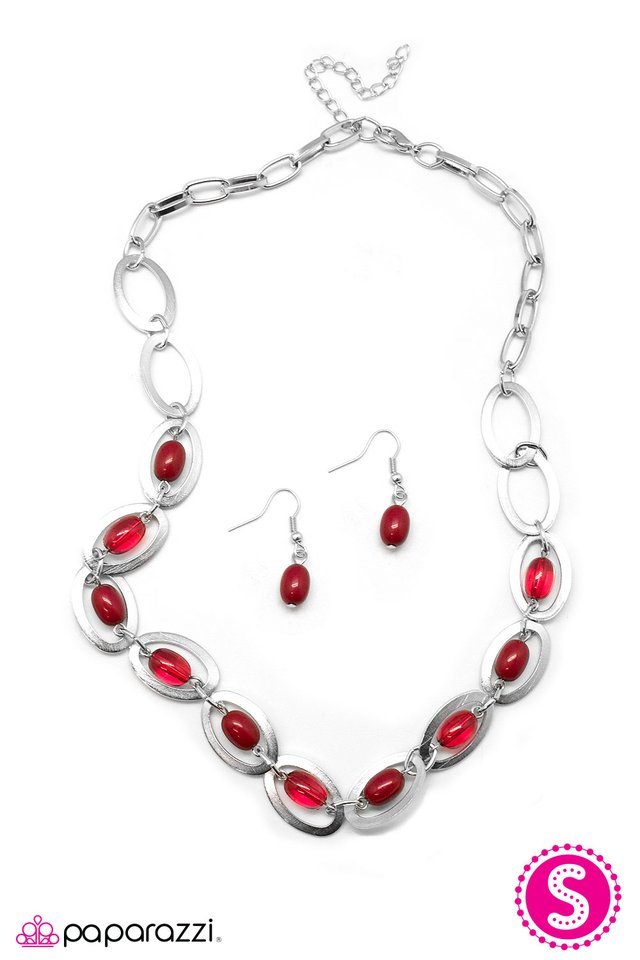 Paparazzi ♥ Supernatural - Red ♥ Necklace