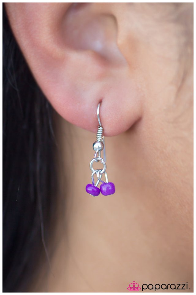 Paparazzi ♥ On Route 66 - Purple ♥ Necklace