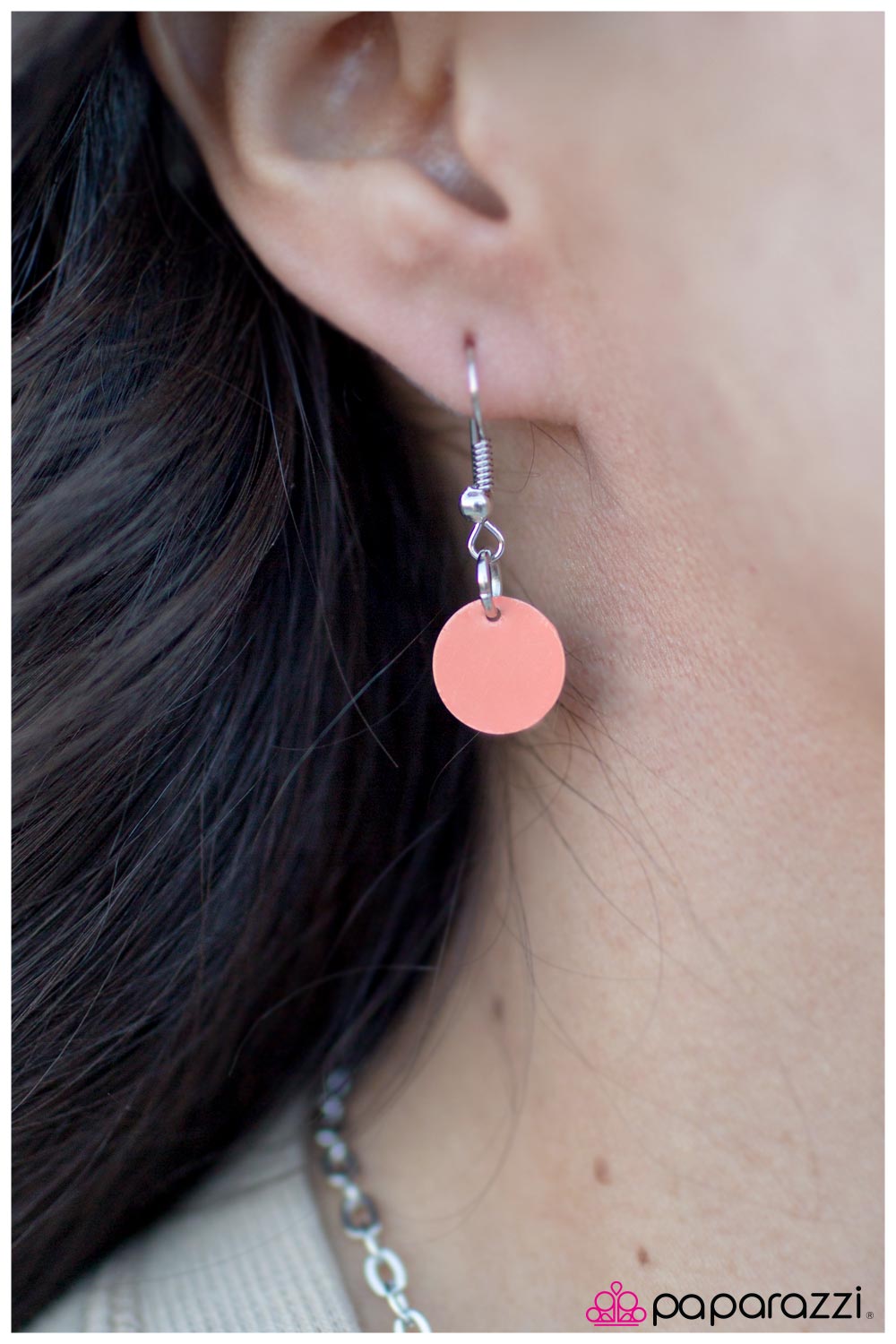 Paparazzi ♥ Night at the Disco - Orange ♥  Necklace