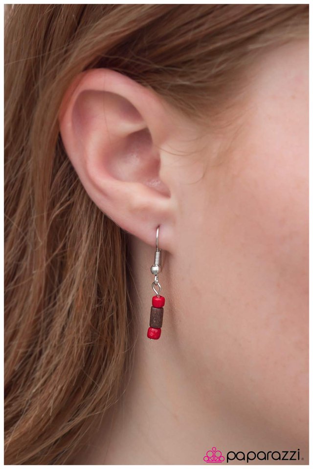 Paparazzi ♥ Fly Girl - Red ♥ Necklace