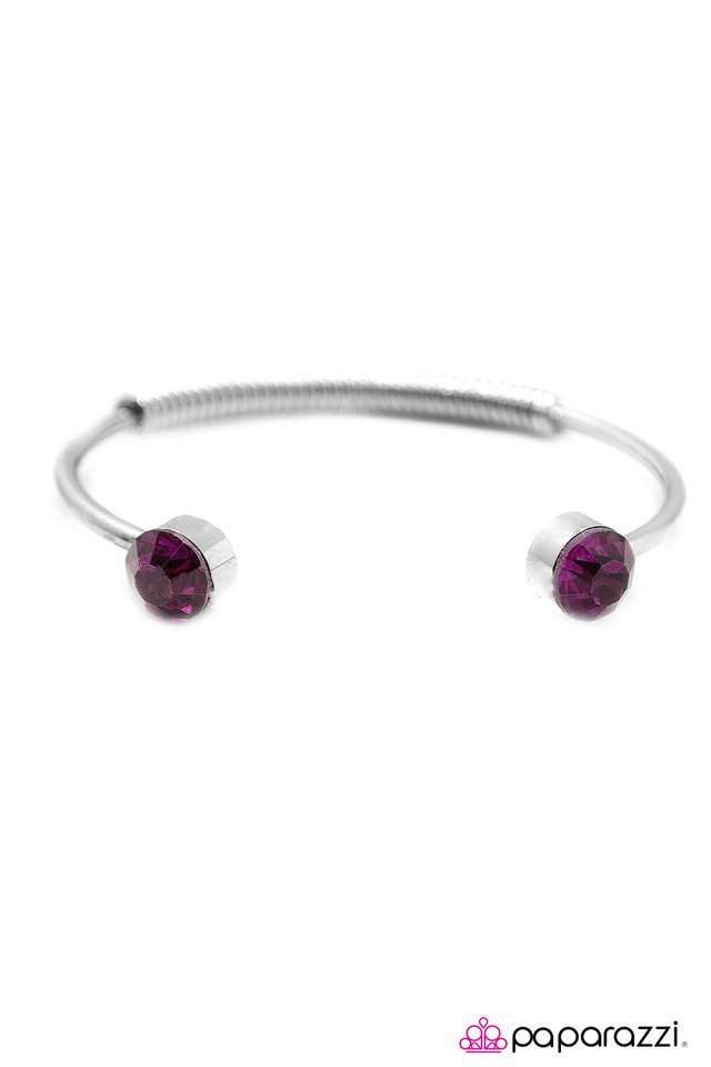 Paparazzi ♥ Downtown Style - Purple ♥ Bracelet