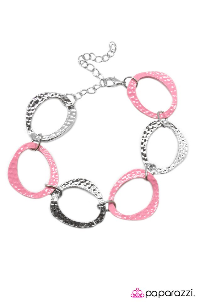 Paparazzi ♥ Best Dressed - Pink ♥ Bracelet