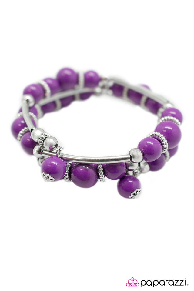 Paparazzi ♥ Thats A Wrap! - Purple ♥ Bracelet