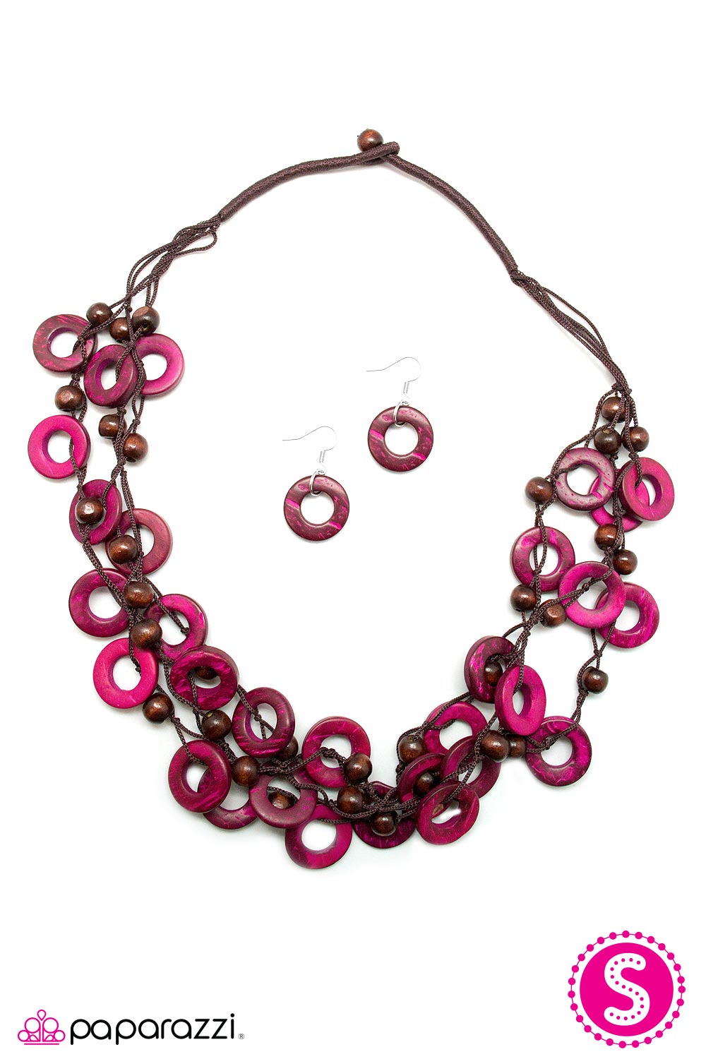 Paparazzi ♥ Catch and Release - Pink ♥  Necklace