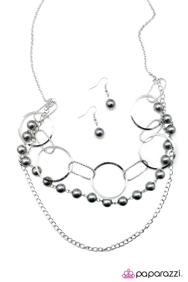 Paparazzi ♥ Parade Of Lights - Silver ♥ Necklace