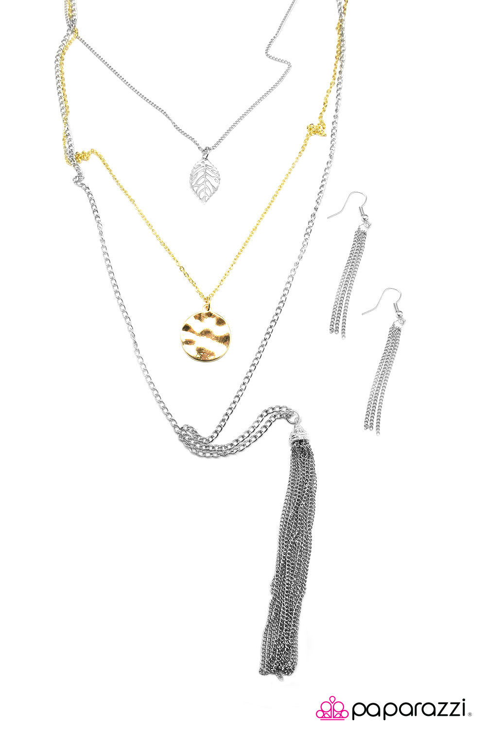 Paparazzi ♥ Late Autumn - Silver ♥  Necklace