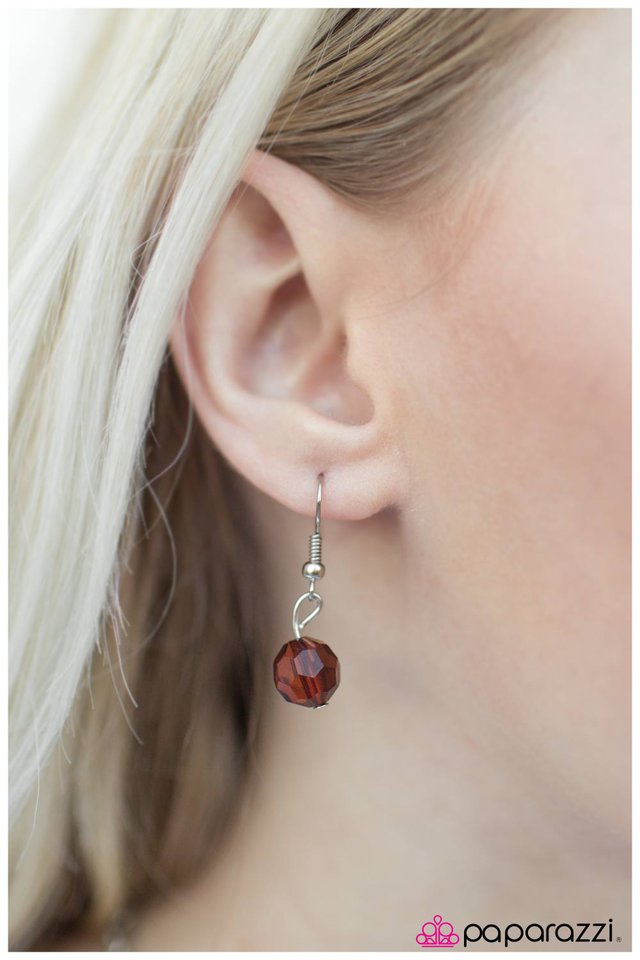 Paparazzi ♥ All Dolled Up - Brown ♥ Necklace