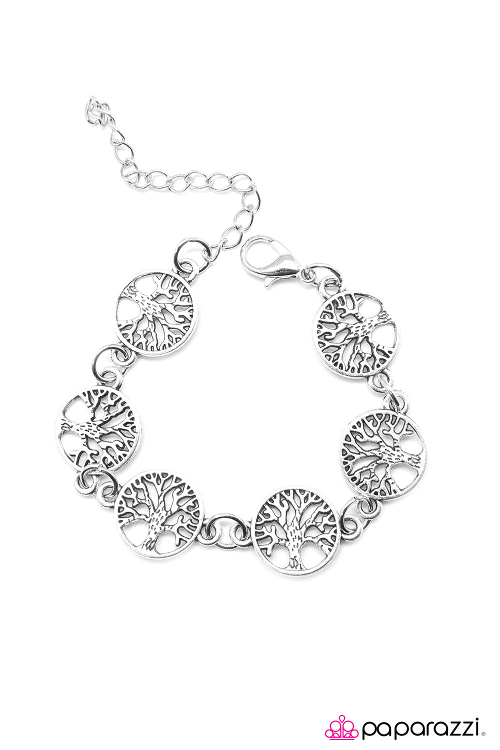 Paparazzi ♥ Arbor Day - Silver ♥  Bracelet
