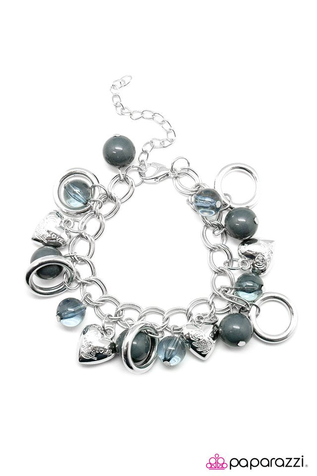 Paparazzi ♥ Dance Right Into My Heart - Silver ♥ Bracelet