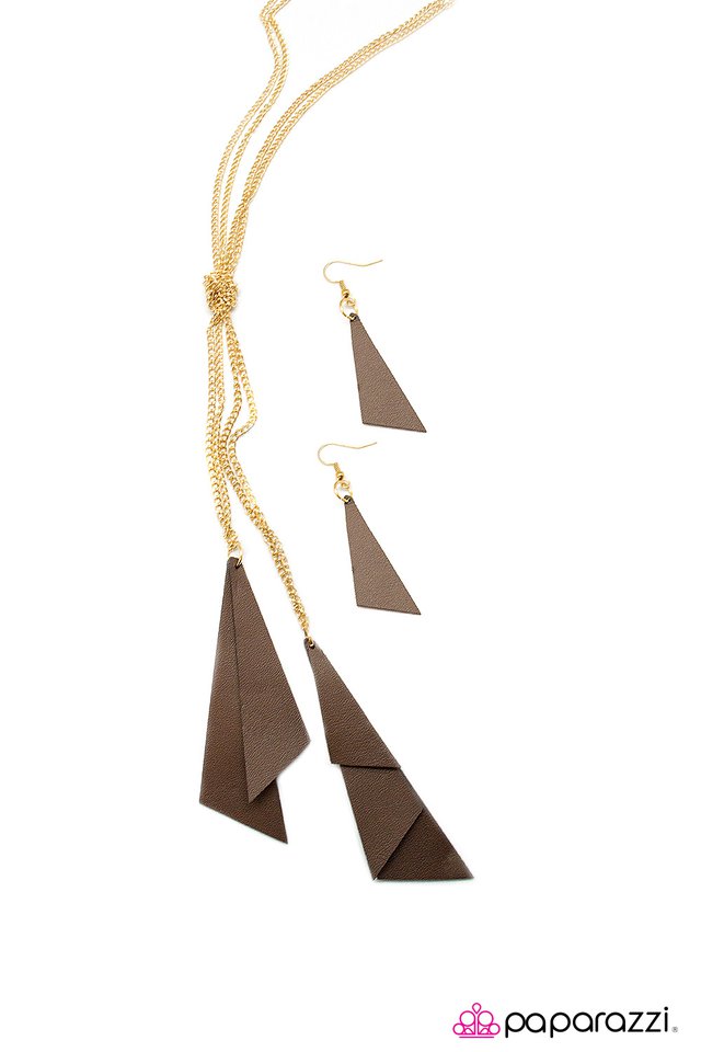 Paparazzi ♥ The Road Less Traveled - Brown ♥ Necklace