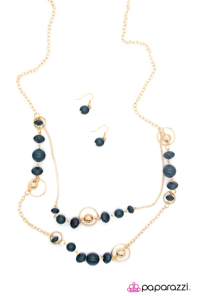 Paparazzi ♥ Outlier - Blue ♥ Necklace