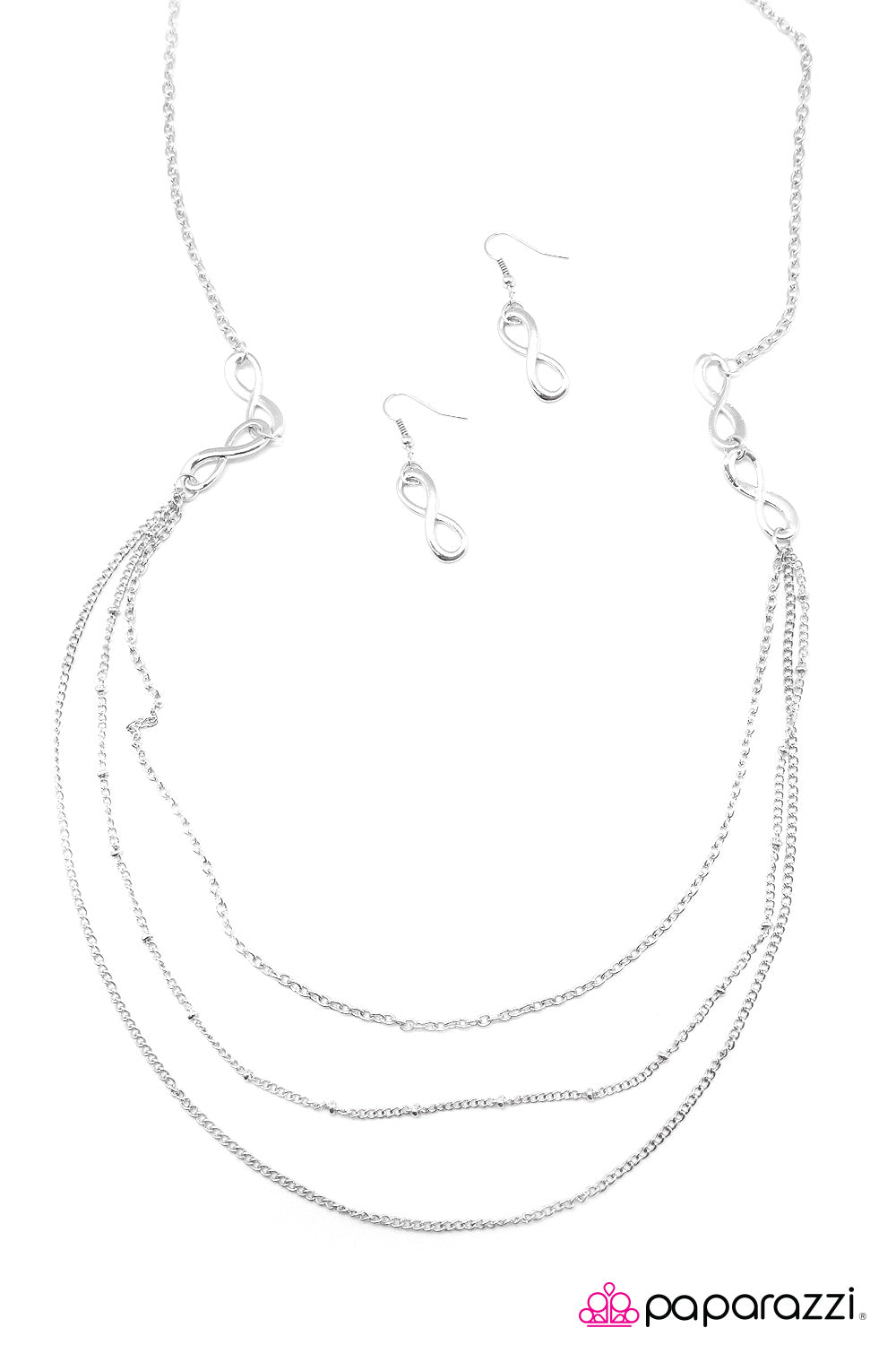 Paparazzi ♥ Limitless - Silver ♥  Necklace