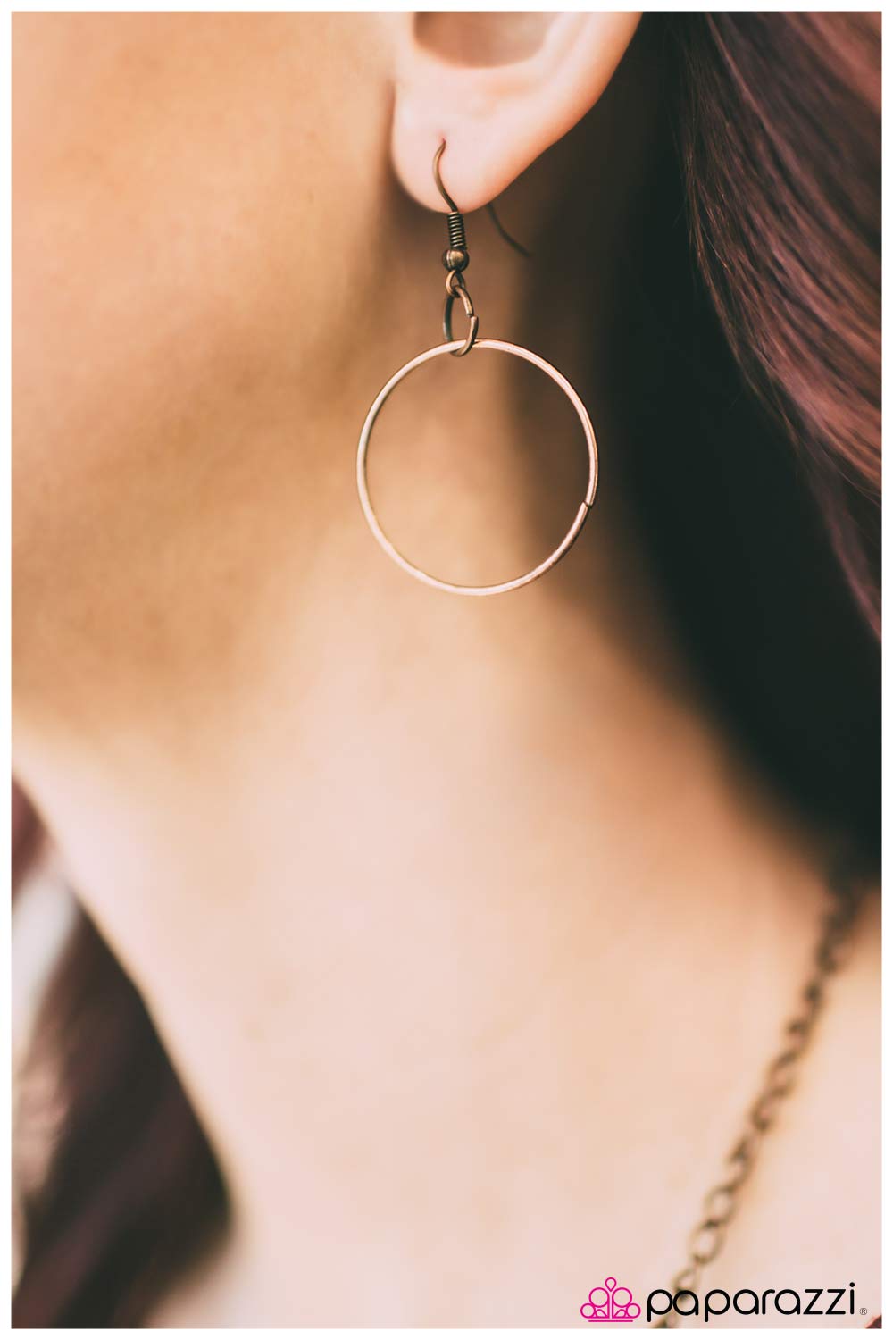 Paparazzi ♥ When the Going Gets Tough - Copper ♥  Necklace