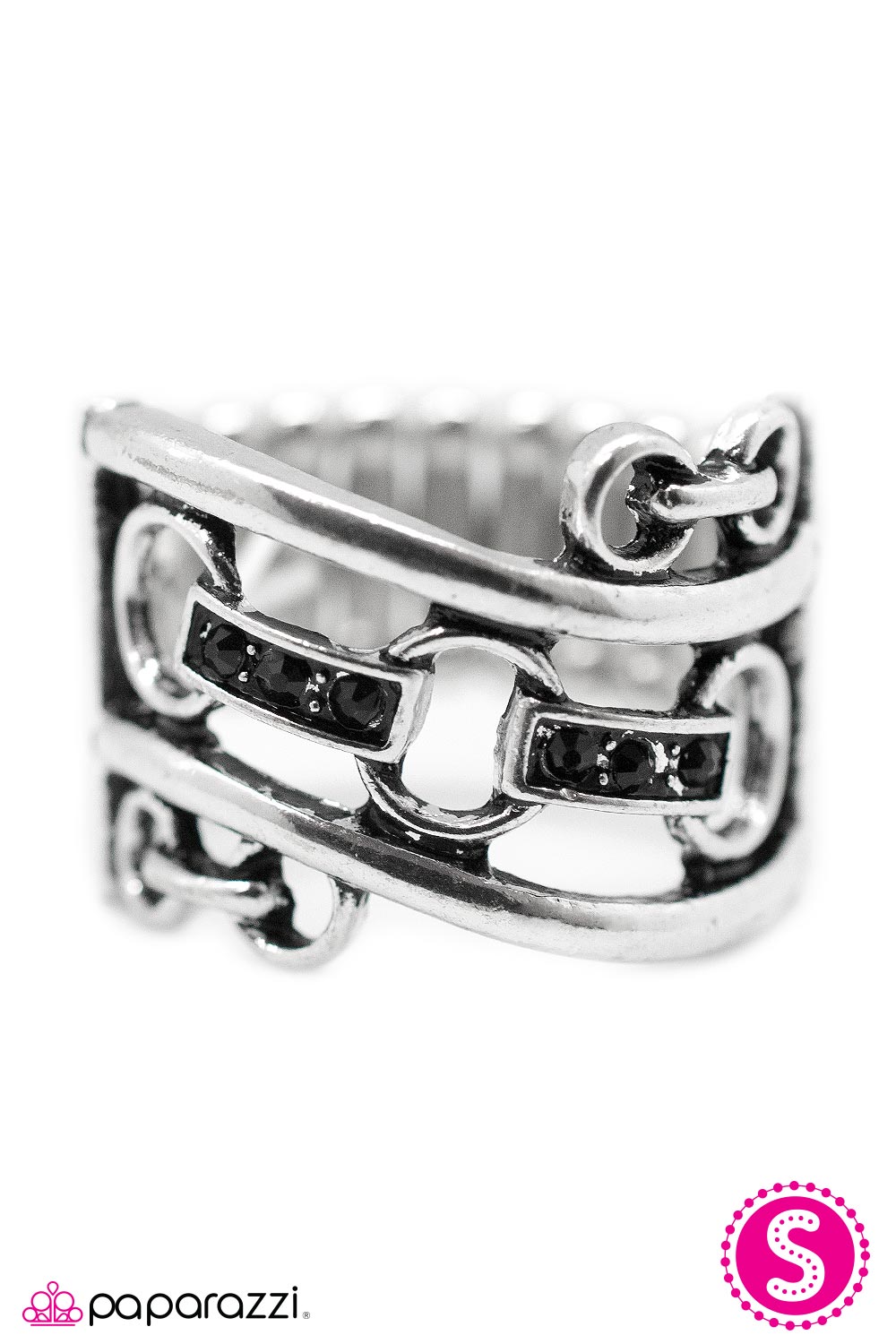 Paparazzi ♥ Make Me Sway - Black ♥  Ring