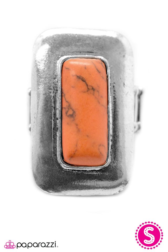 Paparazzi ♥ Southern Treasure - Orange ♥ Ring