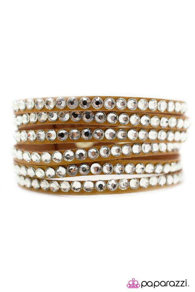 Paparazzi ♥ Ready To Rumble - Brown ♥ Bracelet