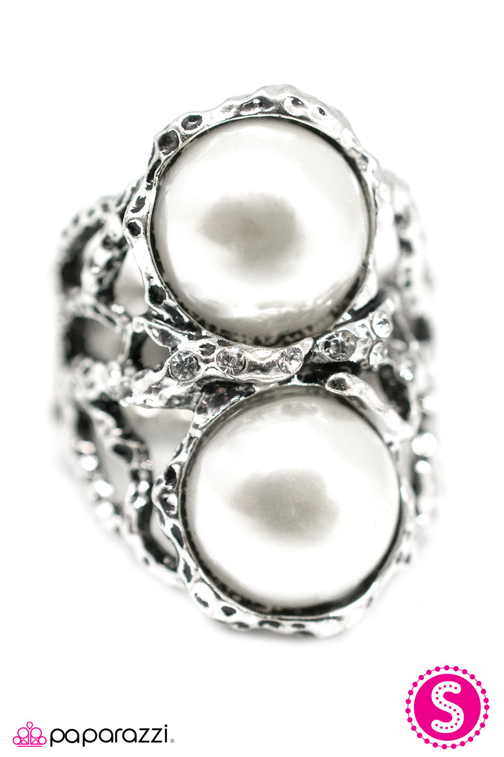 Paparazzi ♥ I Put A Spell On You - White ♥  Ring