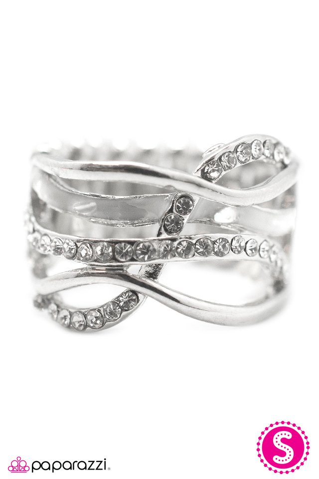 Paparazzi ♥ Signed, Sealed, Delivered - White ♥ Ring