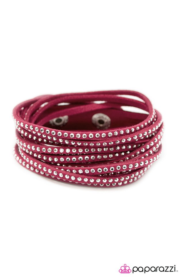 Paparazzi ♥ Go-Getter - Pink ♥ Bracelet