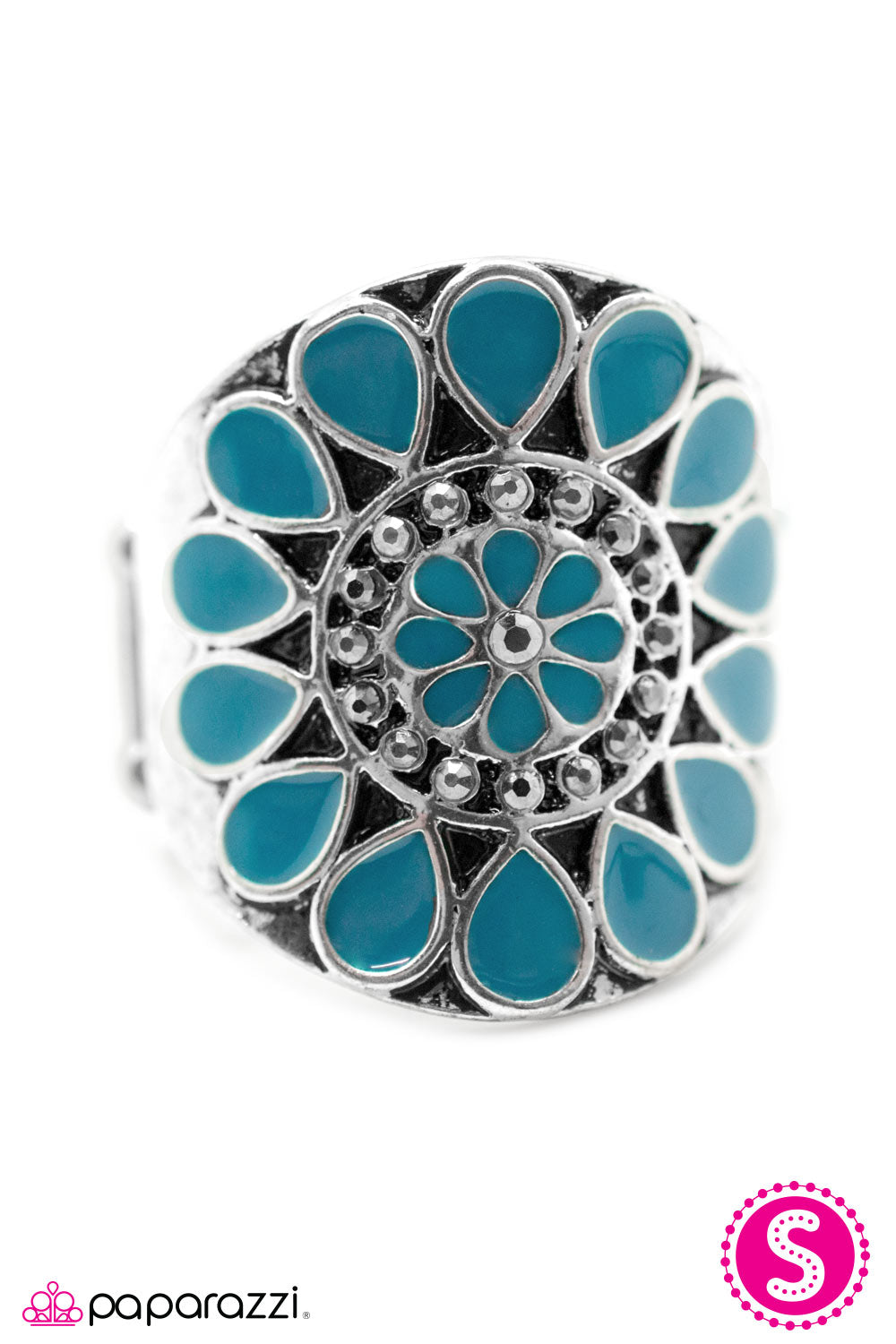 Paparazzi ♥ Santa Ana - Blue ♥  Ring