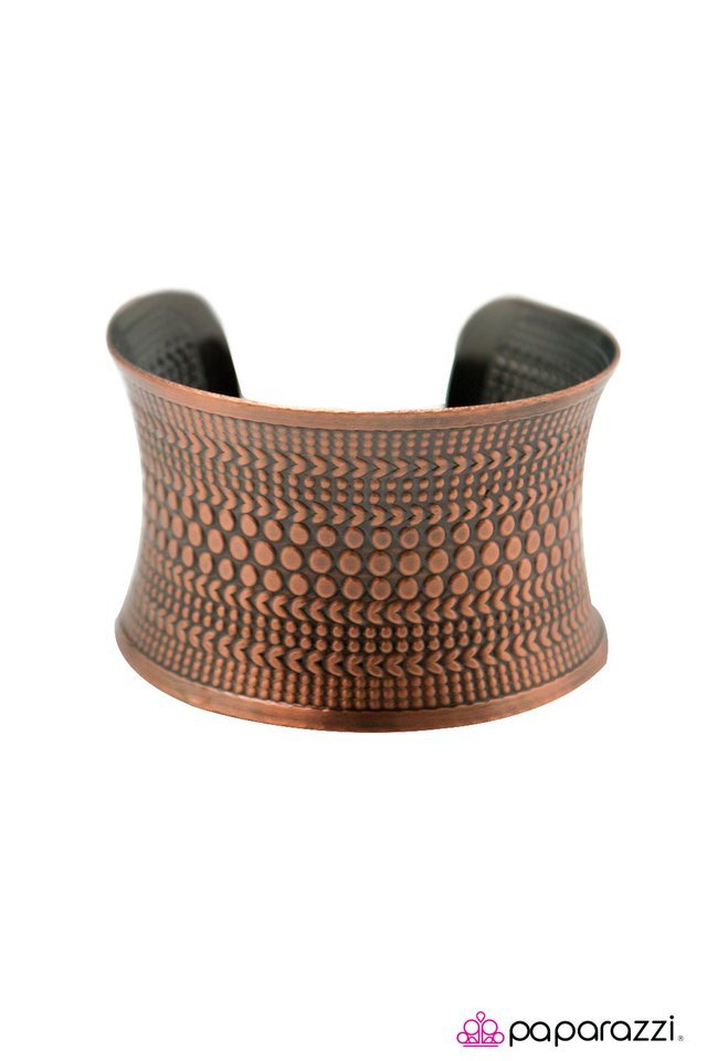 Paparazzi ♥ Nature of the Beast - Copper ♥ Bracelet