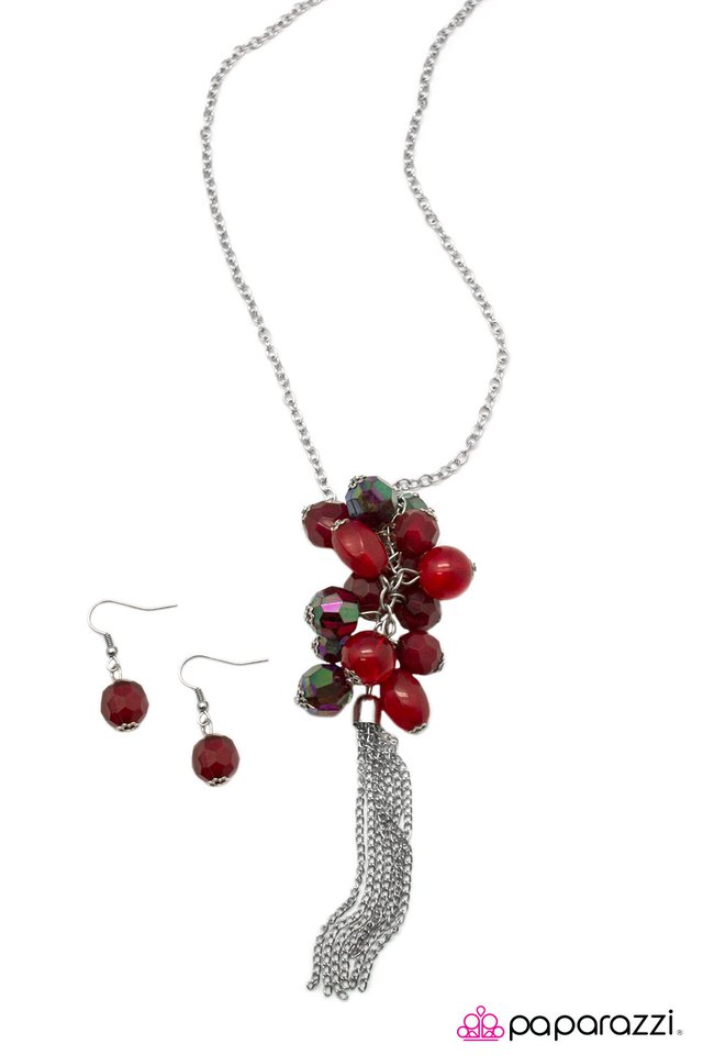 Paparazzi ♥ The Sweet Life - Red ♥ Necklace
