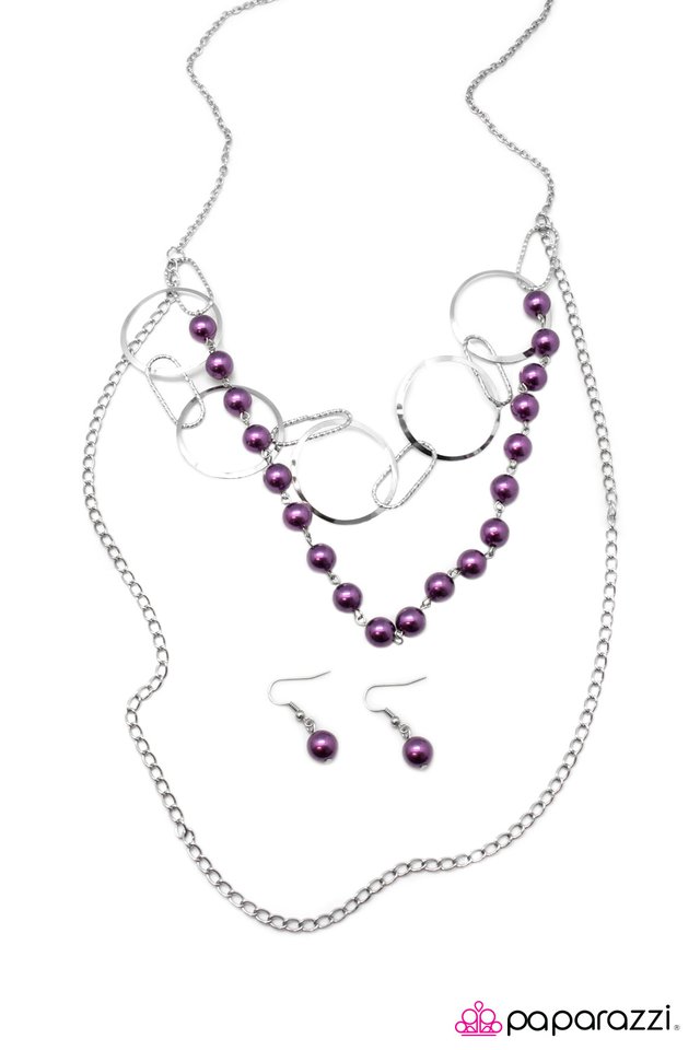 Paparazzi ♥ Parade Of Lights - Purple ♥ Necklace