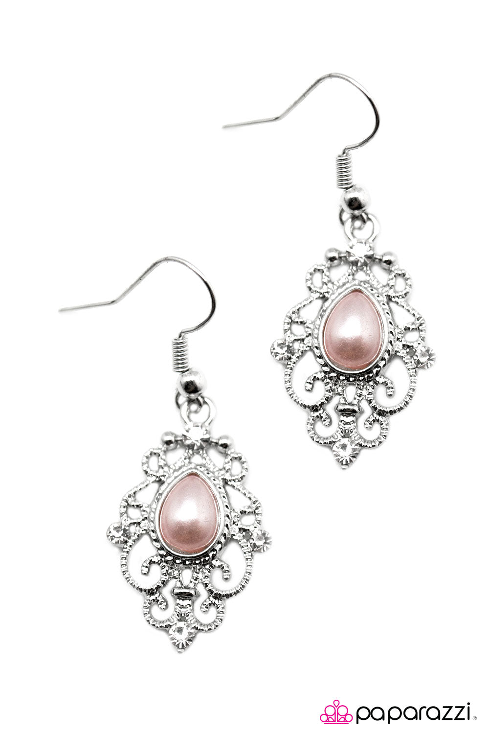 Paparazzi ♥ Small Beginnings - Pink ♥  Earrings