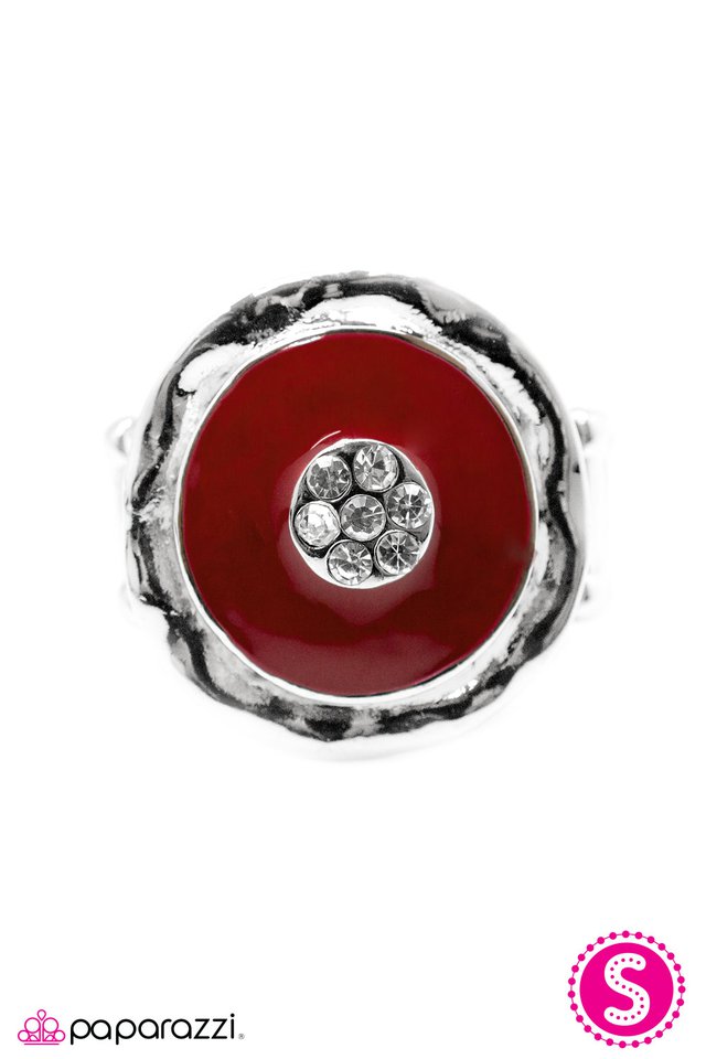 Paparazzi ♥ Fancy Fandango - Red ♥ Ring