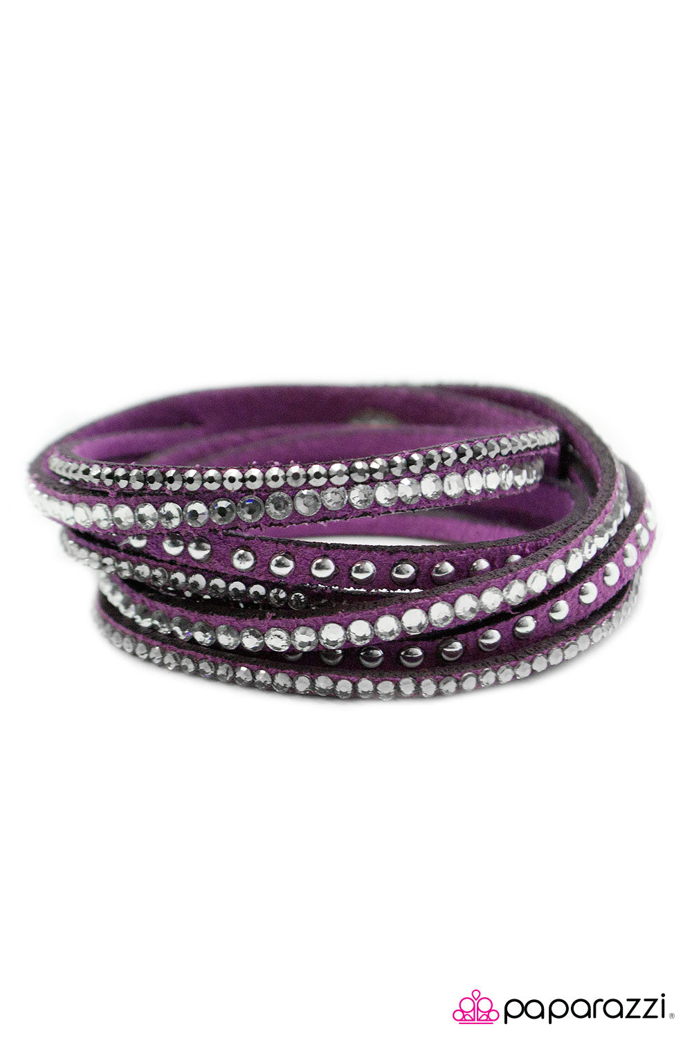 Paparazzi ♥ I Dont Mean To Brag - Purple ♥  Bracelet