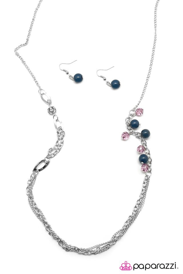 Paparazzi ♥ Dont Waste Your Time - Multi ♥ Necklace