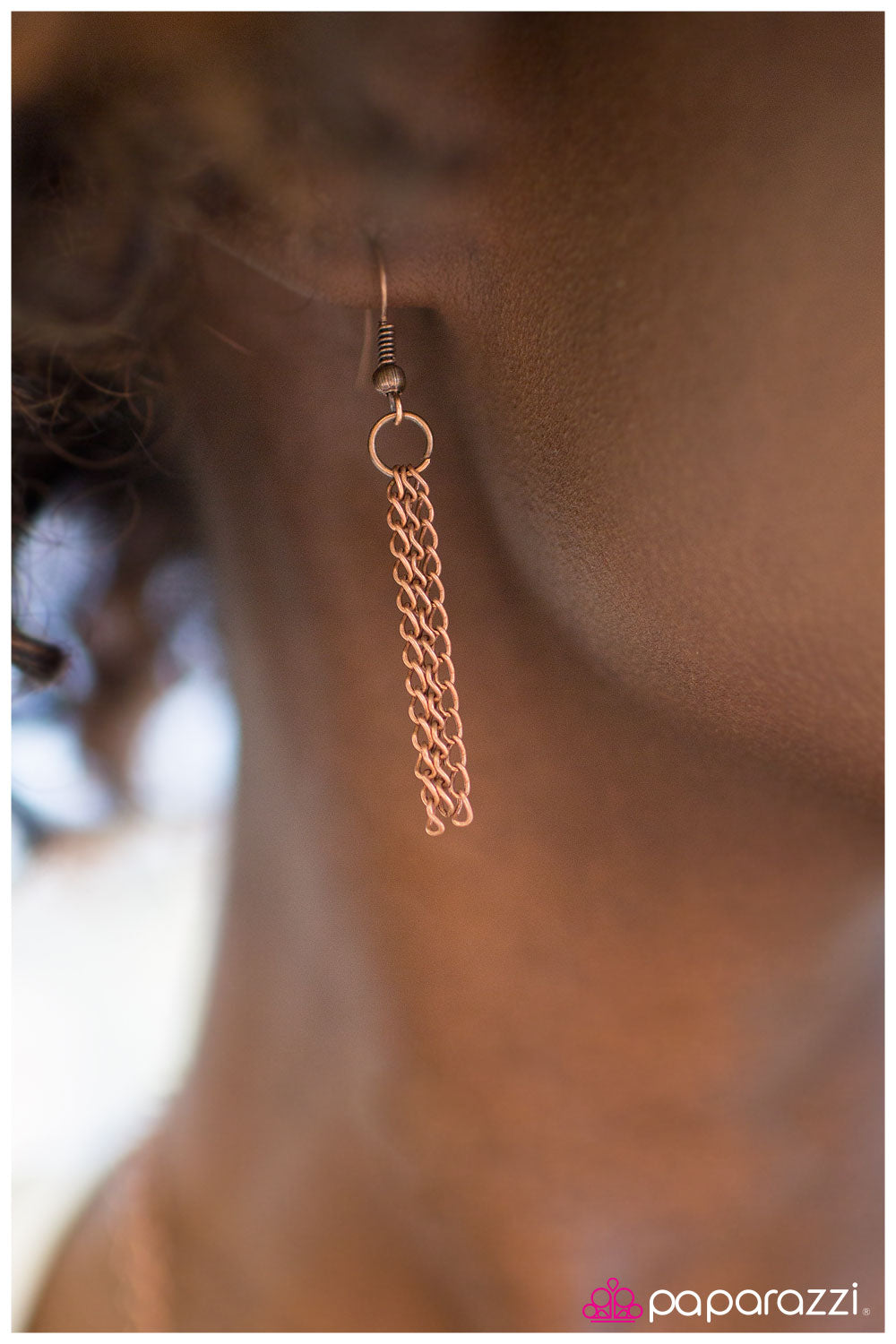 Paparazzi ♥ Top Of The Chain - Copper ♥  Necklace