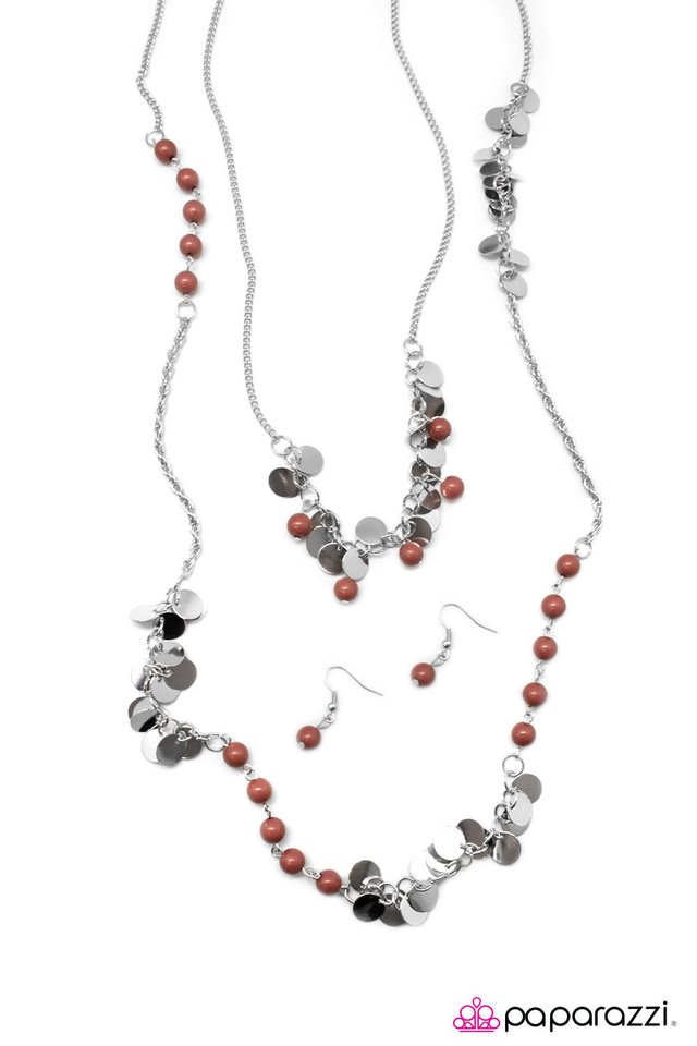 Paparazzi ♥ Lost In Reverie - Red ♥ Necklace