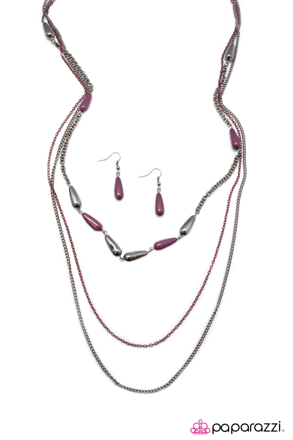 Paparazzi ♥ Fashion Forward - Purple ♥  Necklace