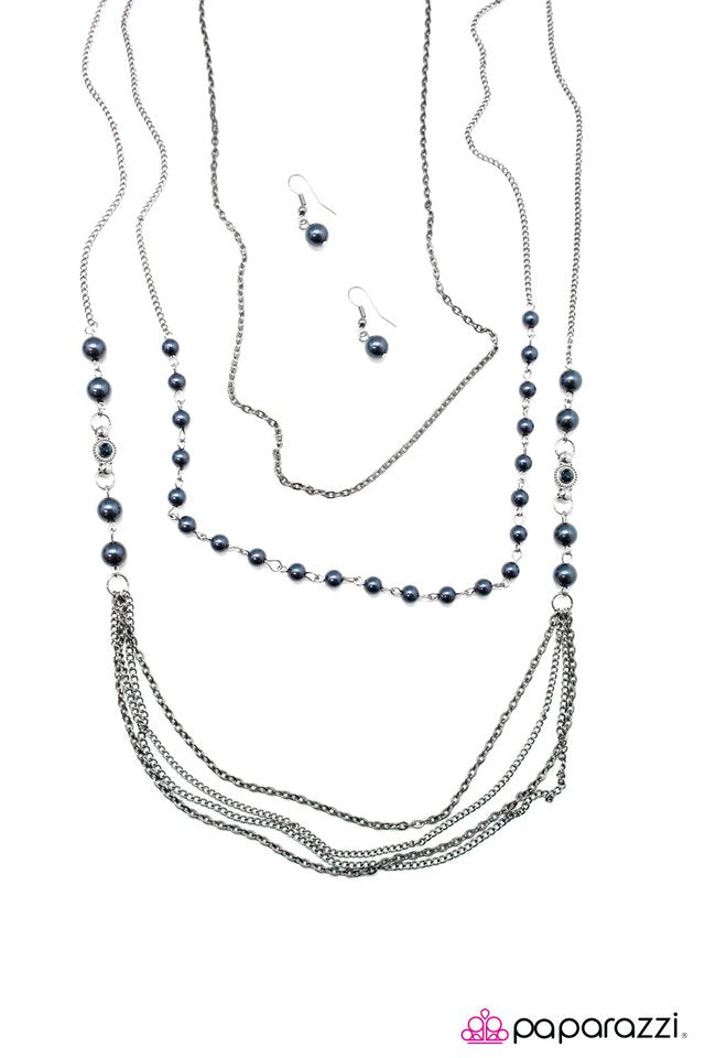 Paparazzi ♥ Rodeo Drive - Blue ♥ Necklace