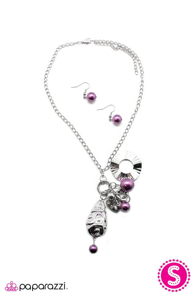 Paparazzi ♥ All In Good Cheer - Purple ♥ Necklace