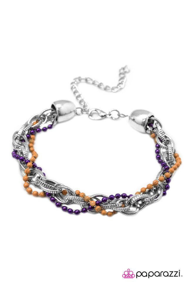 Paparazzi ♥ Lets Get This Party Started - Purple ♥ Bracelet