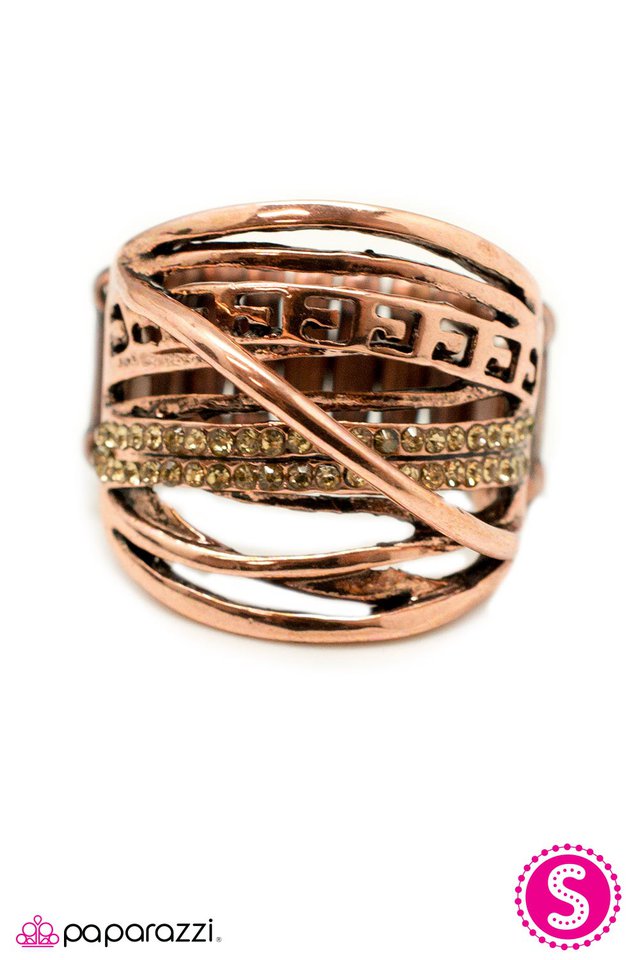 Paparazzi ♥ The Chevelle - Copper ♥ Ring