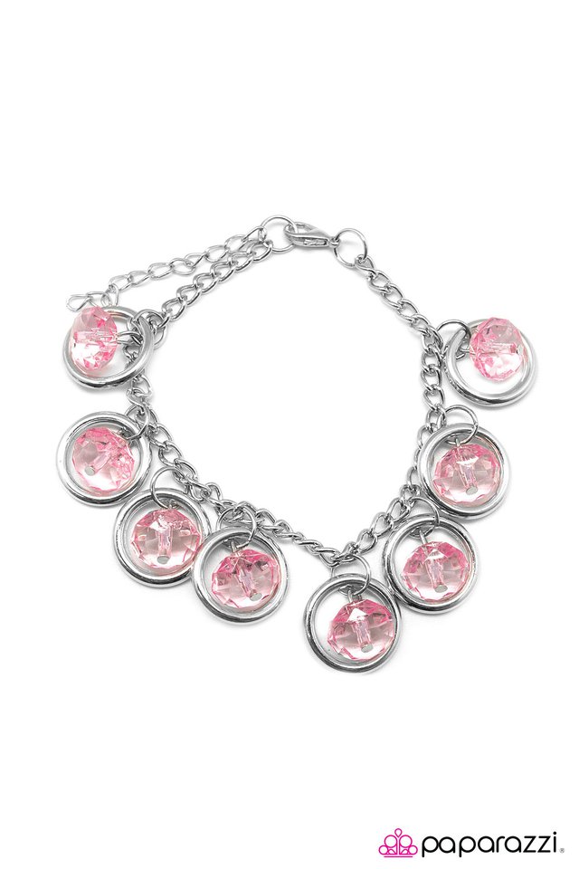 Paparazzi ♥ Skys The Limit - Pink ♥ Bracelet